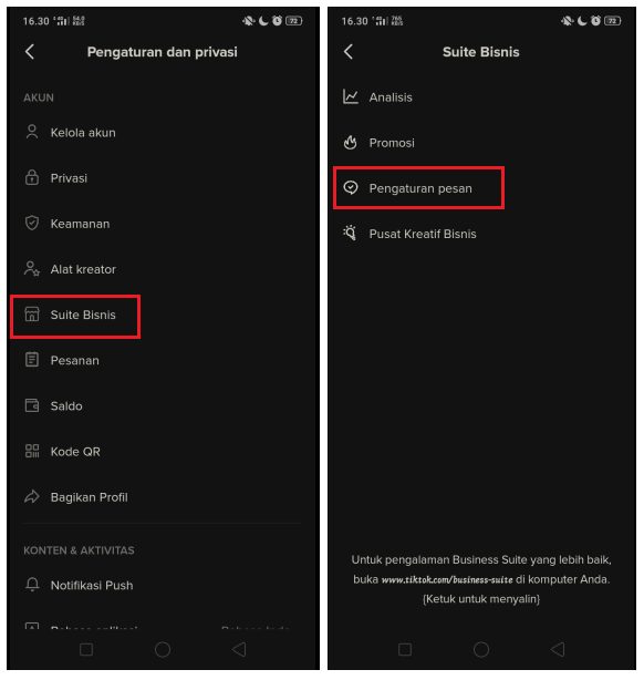 Cara Menampilkan Pesan Selamat Datang di Pesan TikTok