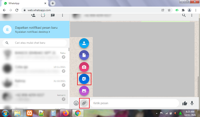 Cara Membuat Stiker di WhatsApp Web 1