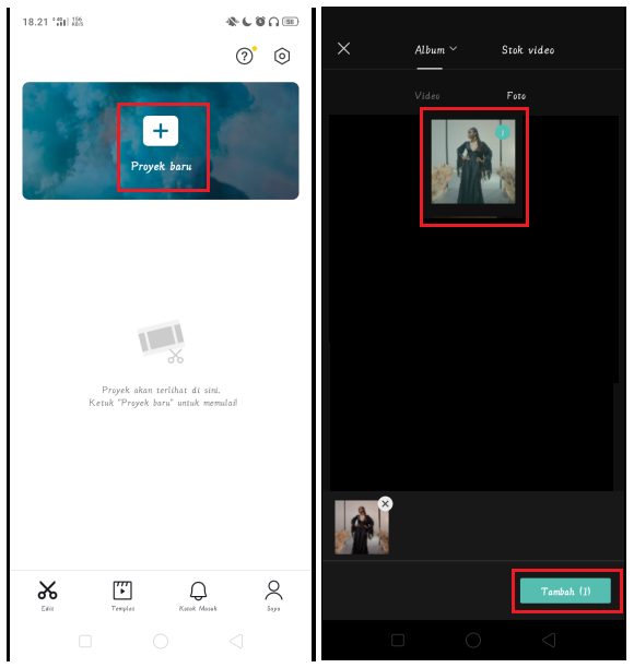 Cara Membuat Video Pop Up 3D di CapCut