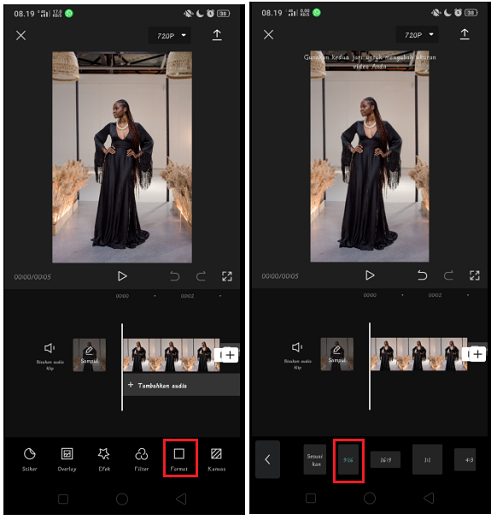 Cara Menampilkan Glowing Line Effect di CapCut