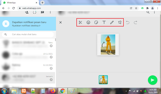 Cara Membuat Stiker di WhatsApp Web 2