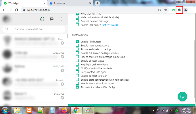 Cara Mengirimkan Pesan di WhatsApp Web Tanpa Menyimpan Nomor 