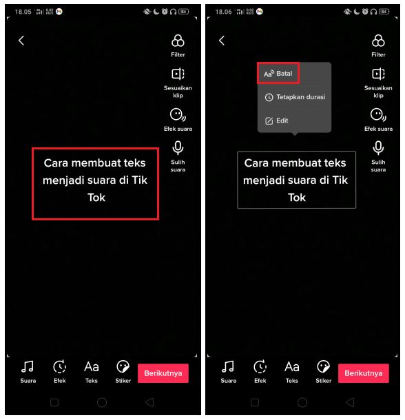 Cara Membuat Teks Menjadi Suara di Video TikTok