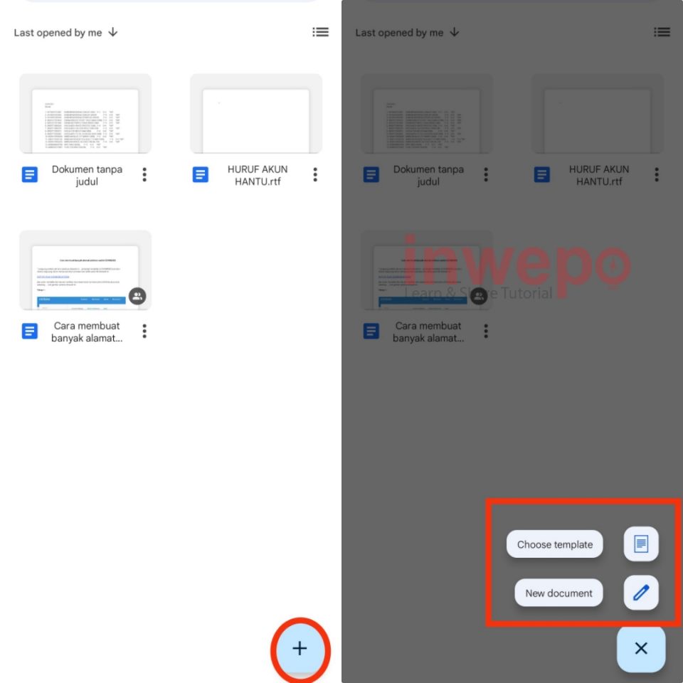 Cara Membuat Tabel di Word Android
