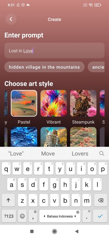 Cara Membuat Lukisan dengan Artificial Intelligence 4