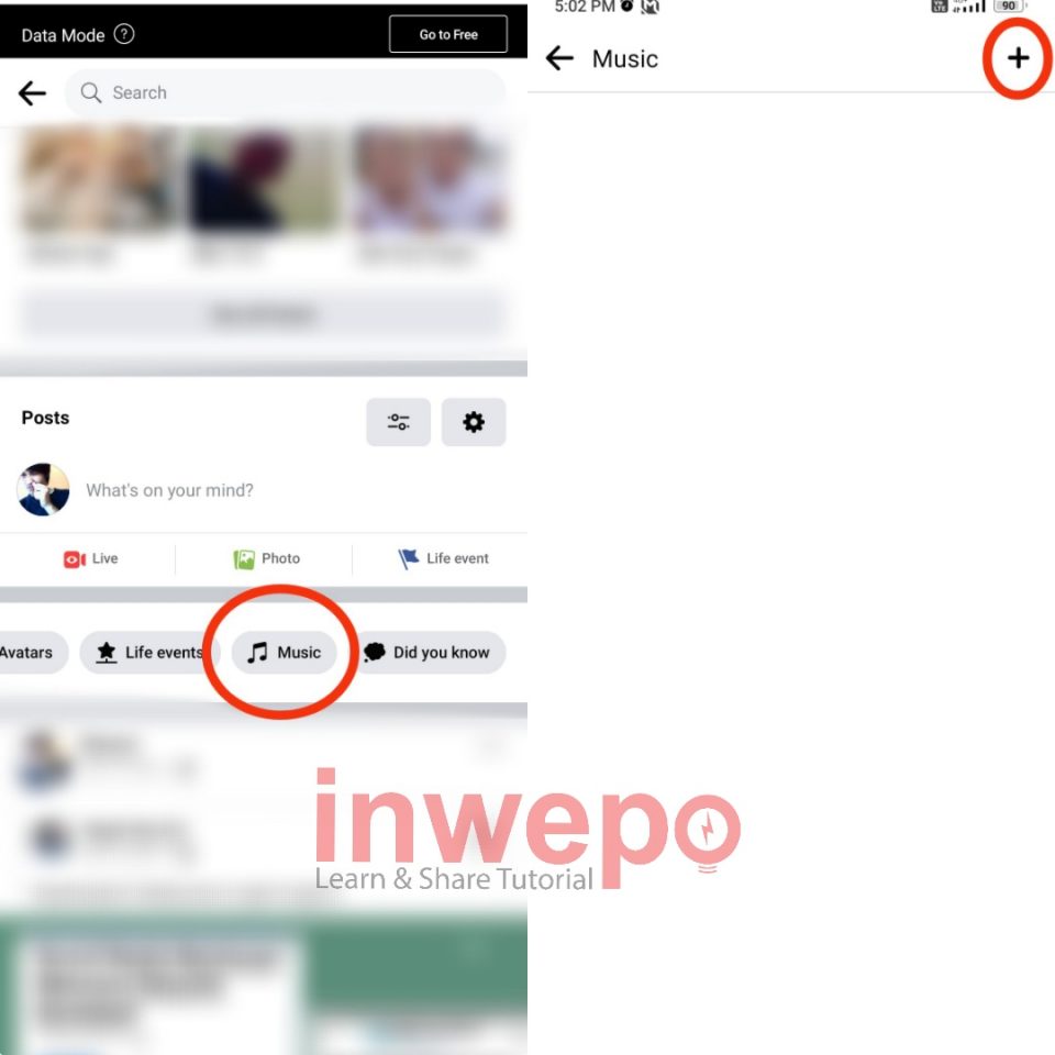 Cara Menambahkan Musik di Profil Facebook