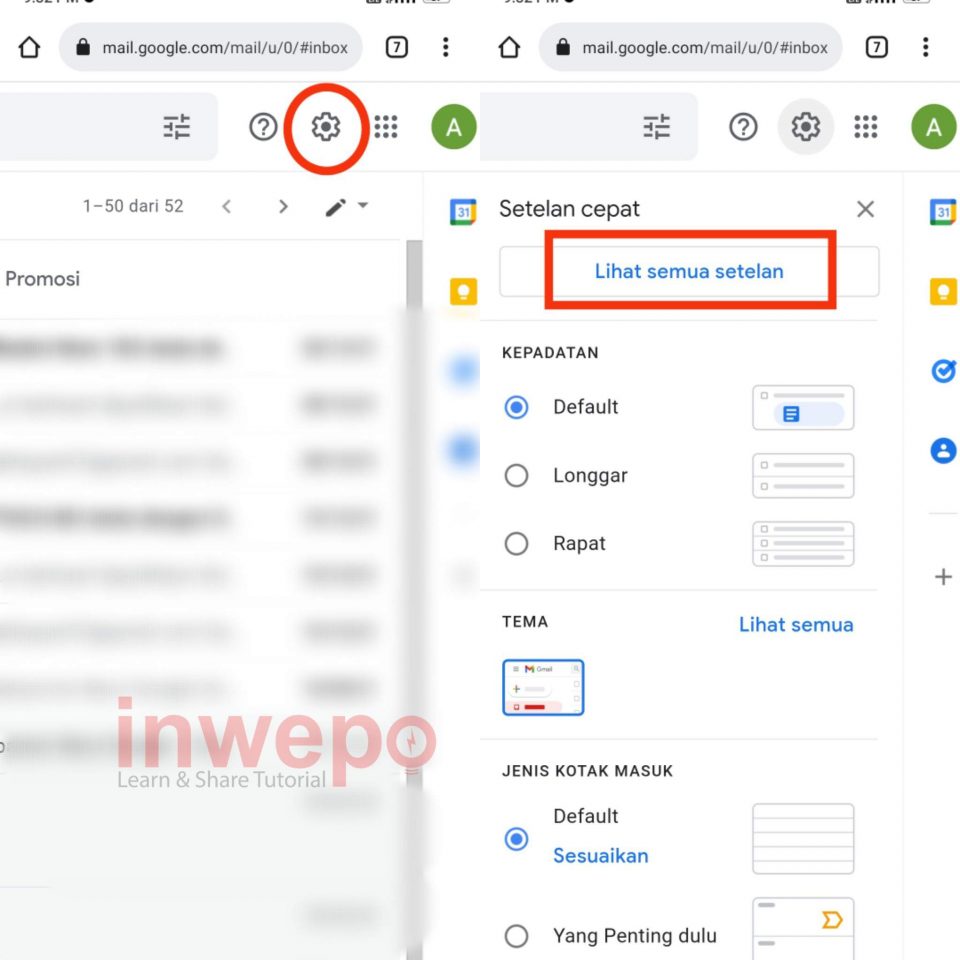 Cara Undo Sent Email di Gmail Android