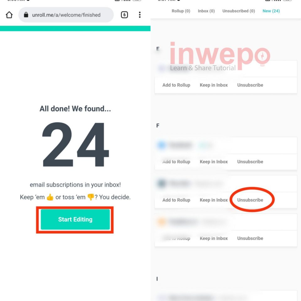 Cara Unsubscribe Email yang Mengganggu di Android