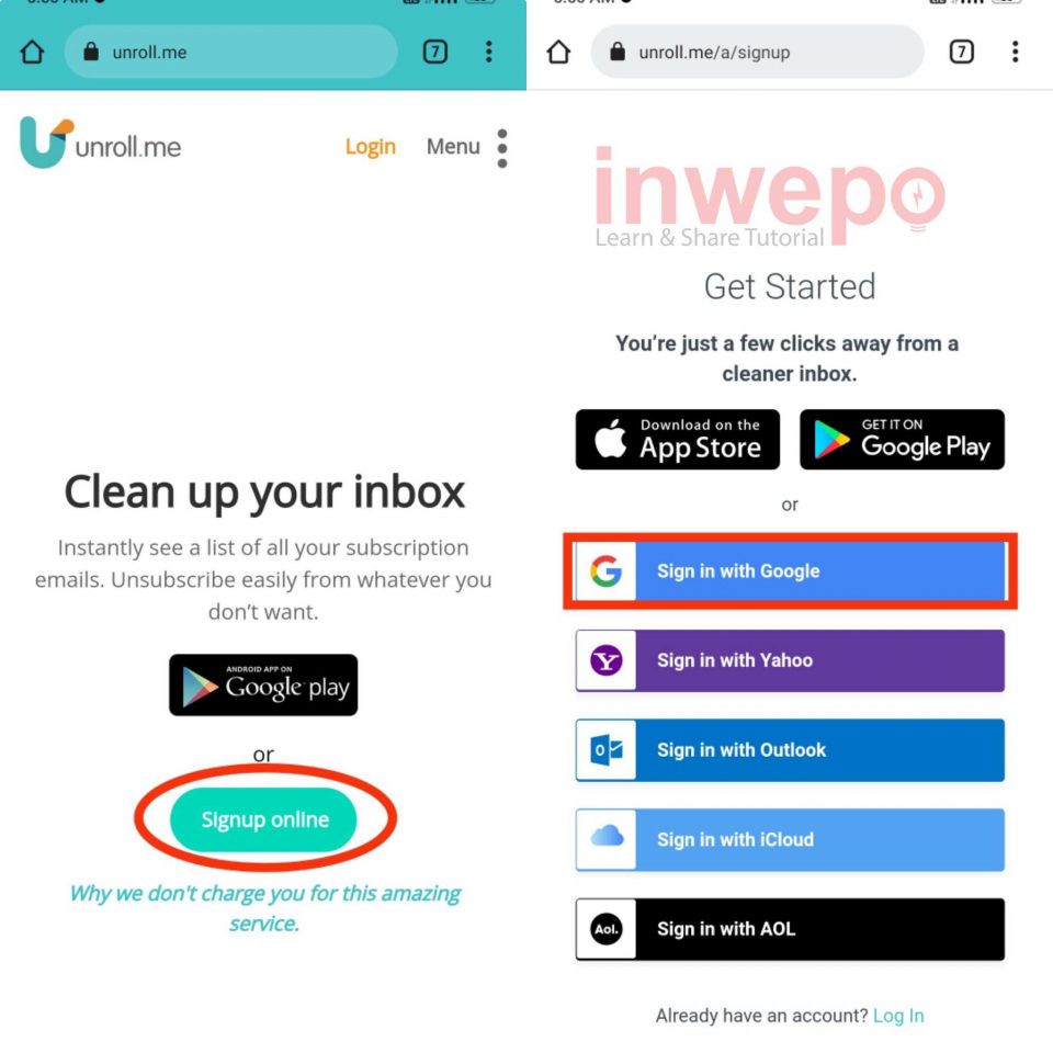 Cara Unsubscribe Email yang Mengganggu di Android