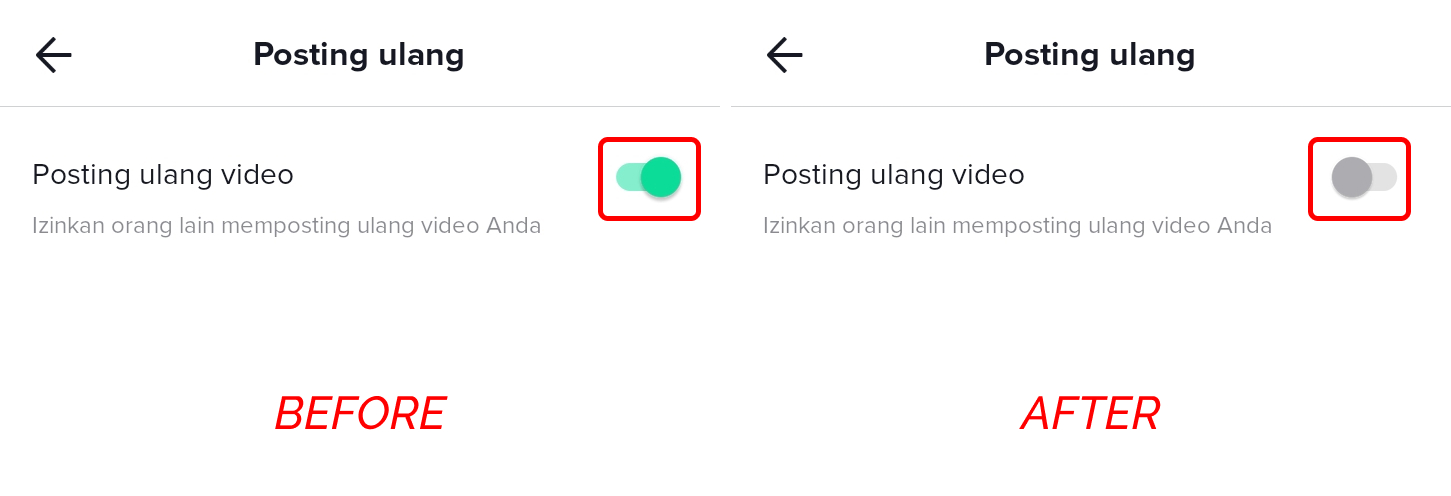 Cara Menonaktifkan Fitur Repost Video di TikTok 5