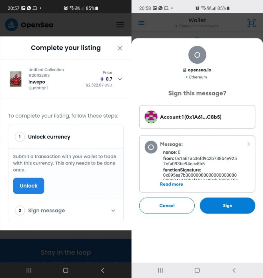 Cara Mudah Menjual Foto di NFT OpenSea 8