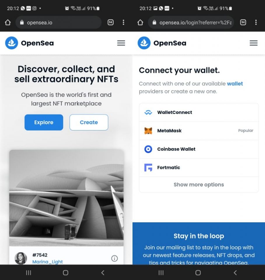 Cara Mudah Menjual Foto di NFT OpenSea