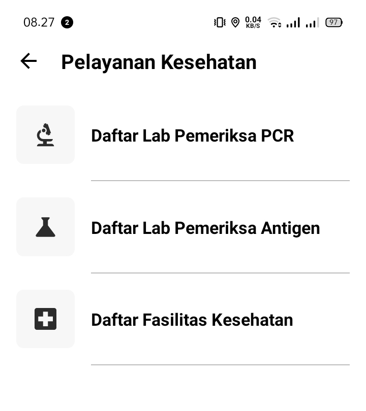 Cara Mencari Lokasi Tes Antigen Terdekat via Aplikasi 2