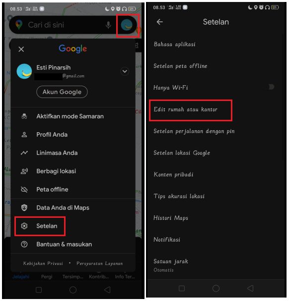 cara menambah alamat di Google Maps