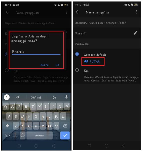 Cara Mengubah Nama Panggilan di Google Assistant