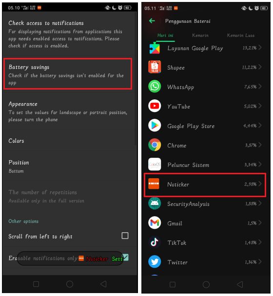 Cara Membuat Notifikasi Running Text di Layar Android