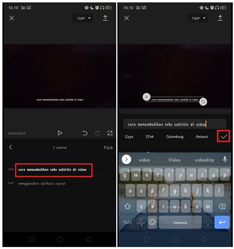 Cara Mudah Menambahkan Subtitle Video Menggunakan CapCut