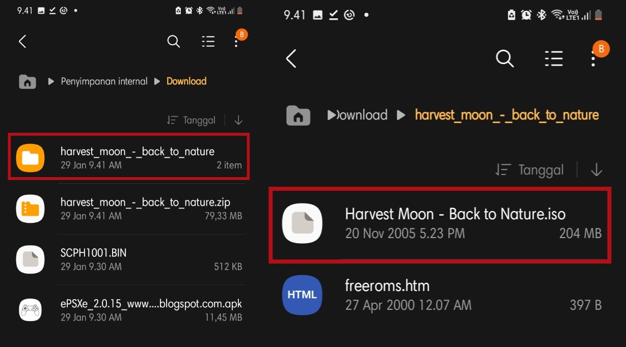 Cara memainkan game PS1 di hp android