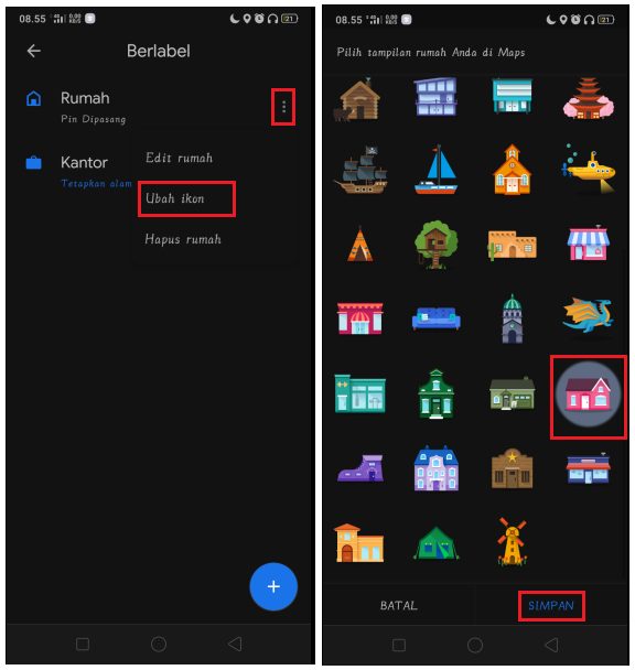 cara menambah alamat rumah di Google Maps 4