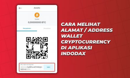 Cara Melihat Alamat / Address Wallet Cryptocurrency di aplikasi Indodax
