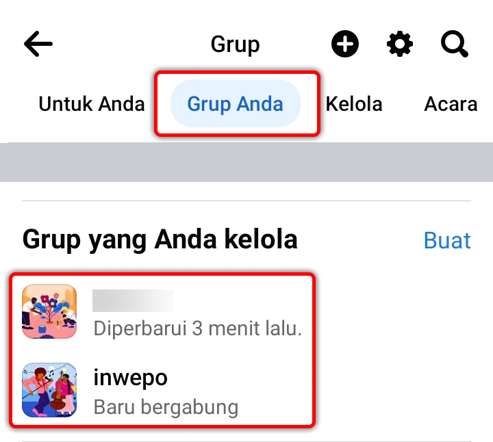 Cara Menyembunyikan Grup Facebook