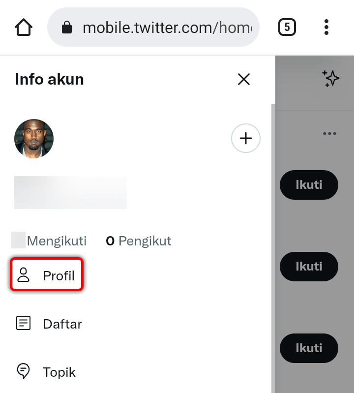 Cara Menyembunyikan Tanggal Lahir di Twitter