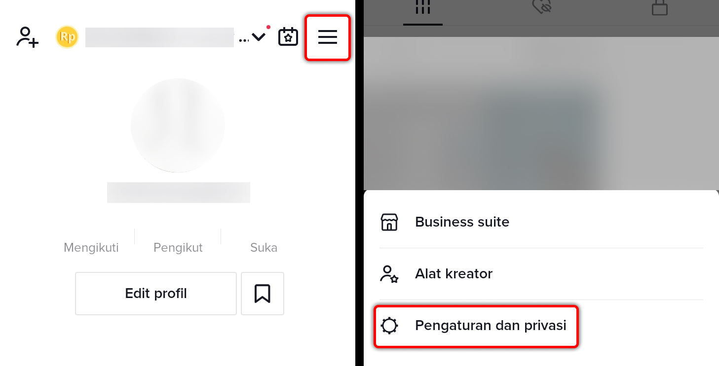 Cara Menyembunyikan Video Yang Disukai Di Tiktok