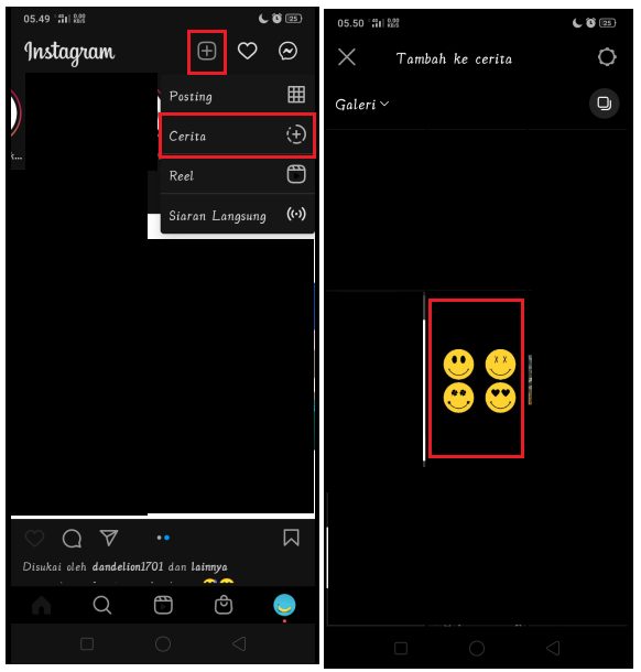 Cara Mengirim Story ke Direct Massage (DM) Instagram