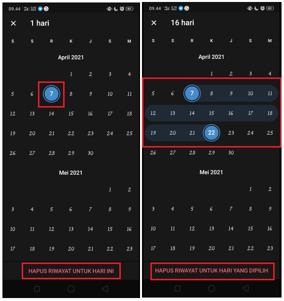 Cara Menghapus Pesan Telegram Berdasarkan Tanggal