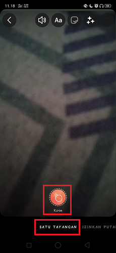 Cara Mengirim Foto atau Video Sekali Lihat di DM Instagram