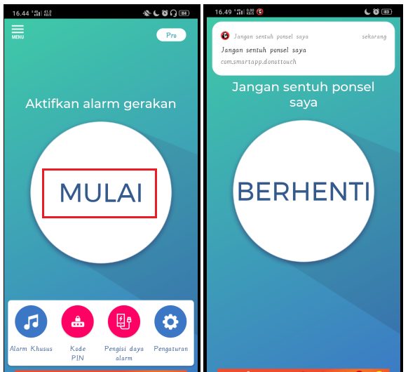 Cara Mengaktifkan Alarm Anti Maling di Android