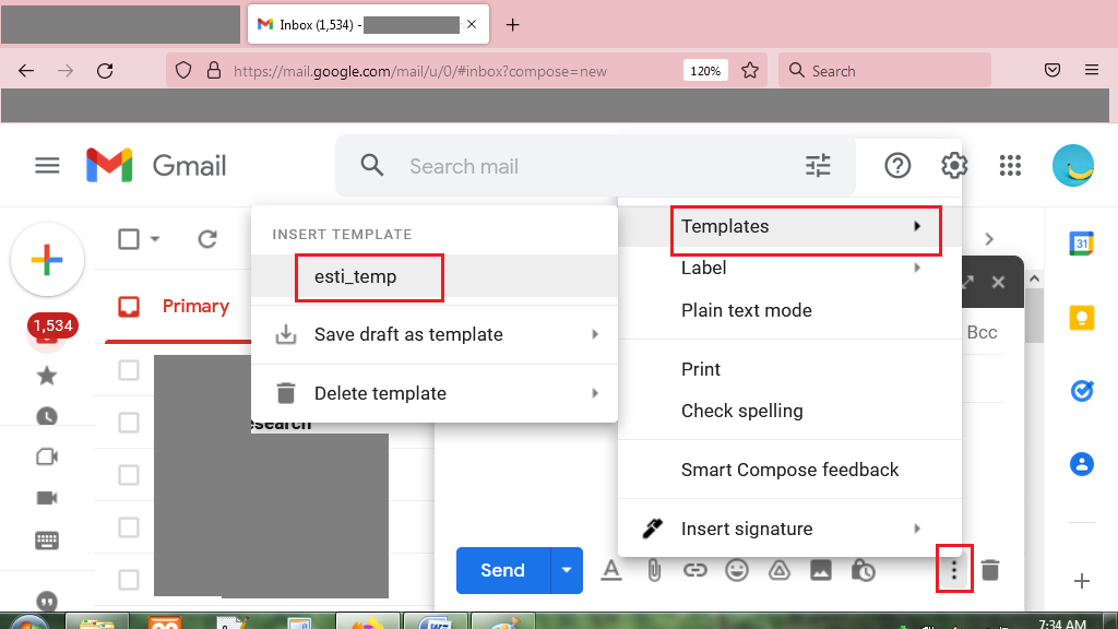 Cara Membuat dan Menggunakan Template Gmail 5