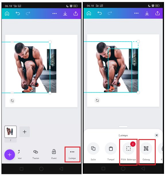 Cara Membuat Foto Letter Portrait di Canva 5
