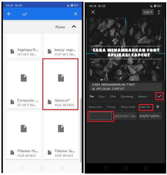 Cara Menambahkan Font di Aplikasi CapCut