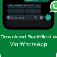 Cara Download Sertifikat Vaksin Lewat WhatsApp