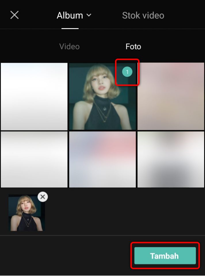 Cara Edit Foto Menjadi Anime di CapCut 2