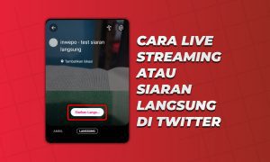 Cara Live Streaming di Twitter