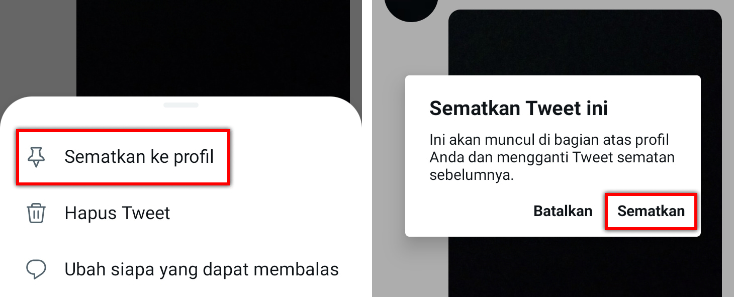Cara Menyematkan Atau Pin Tweet di Twitter