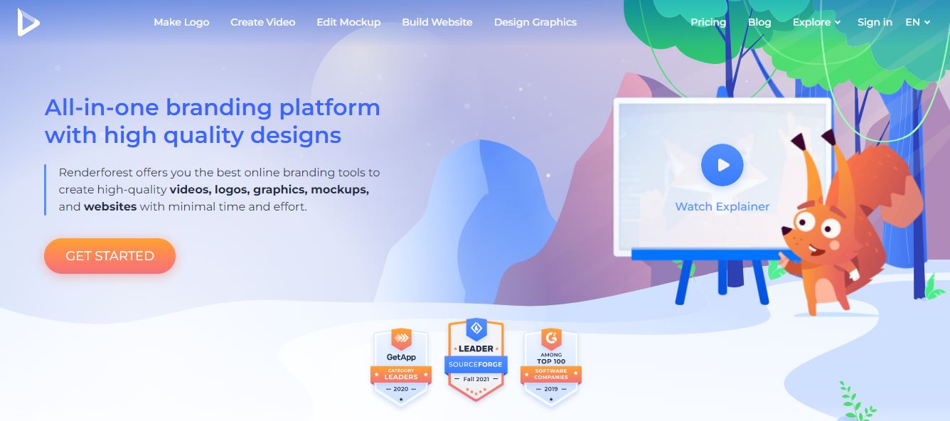 RenderForest, Cara Buat Logo 3D Tanpa Aplikasi