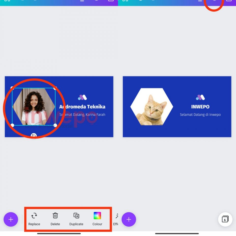 Cara Membuat Website Dengan Canva di Android 3