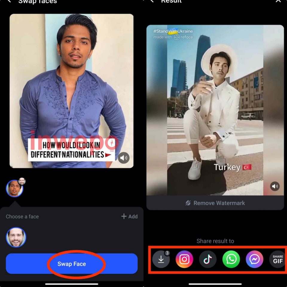 Cara Membuat Nationality Challenge gratis di Instagram 3