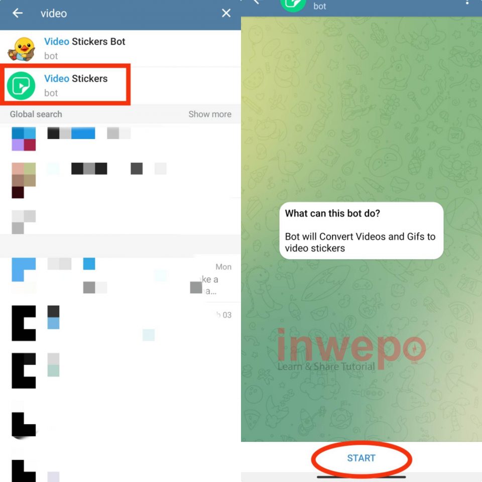 Cara Membuat Stiker Video di Telegram