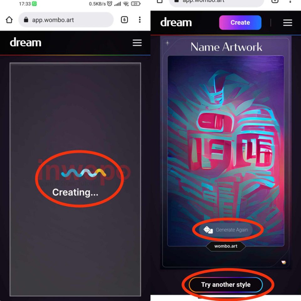 Cara Buat Artwork dari Text Langsung dari Android 3