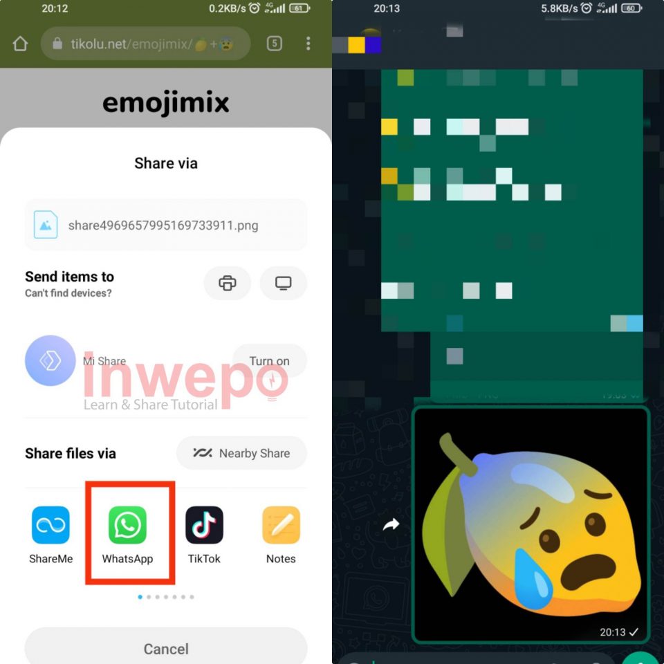 Cara Membuat Emoji Mix Keren 3