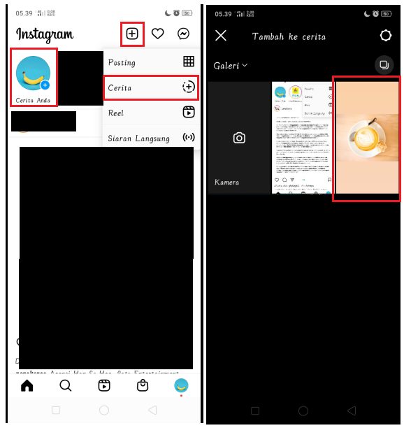 Cara Memberi Warna Link Lokasi di Stories Instagram
