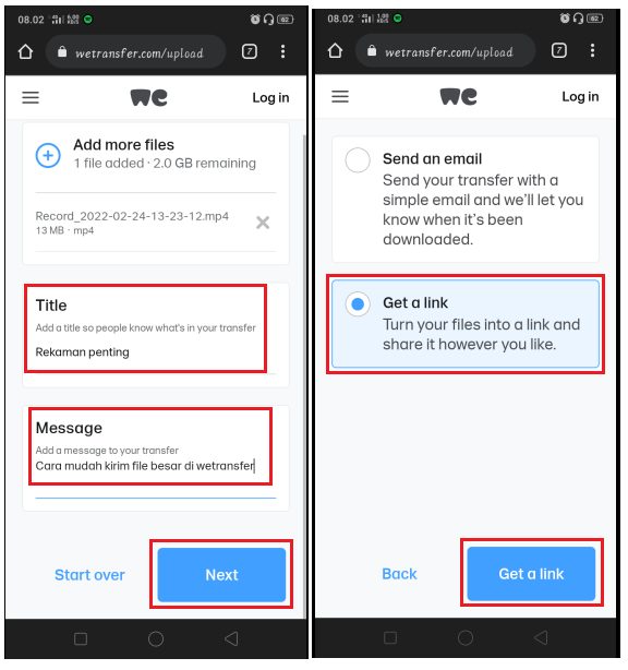 Cara Mudah Kirim File Besar dengan WeTranfer 3