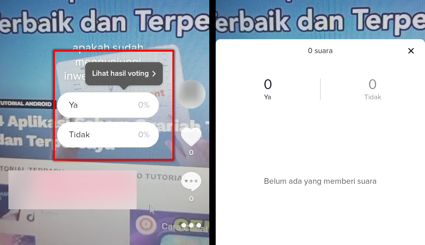 Cara Membuat Polling di Video Tiktok