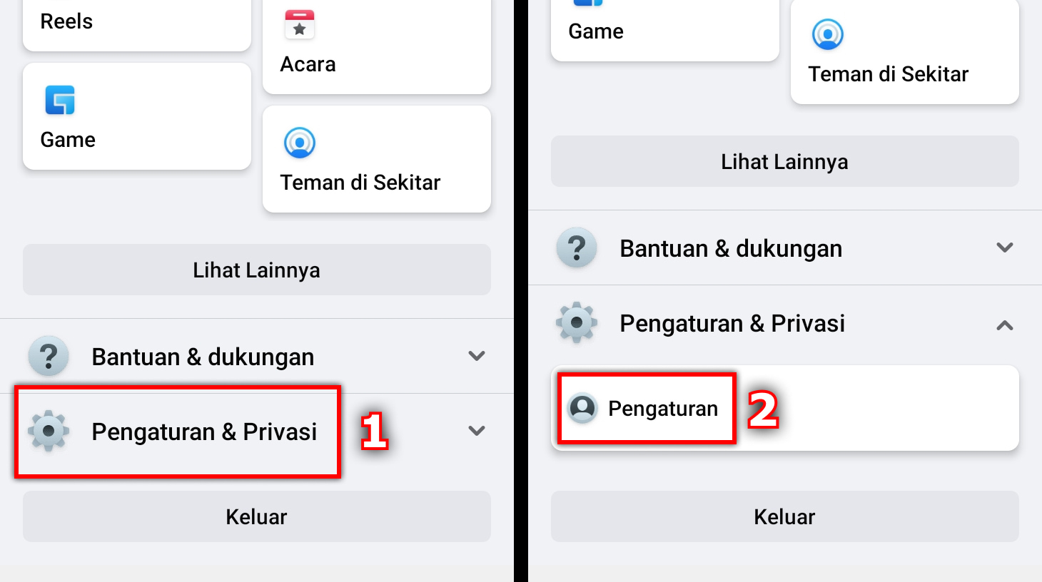 Cara Mengatur Shortcut atau Bilah Pintasan di Facebook