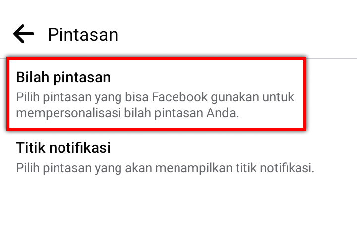 Cara Mengatur Shortcut atau Bilah Pintasan di Facebook