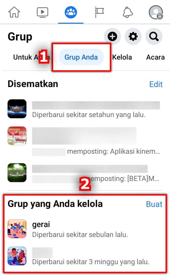 Cara Menyematkan Kiriman di Grup Facebook